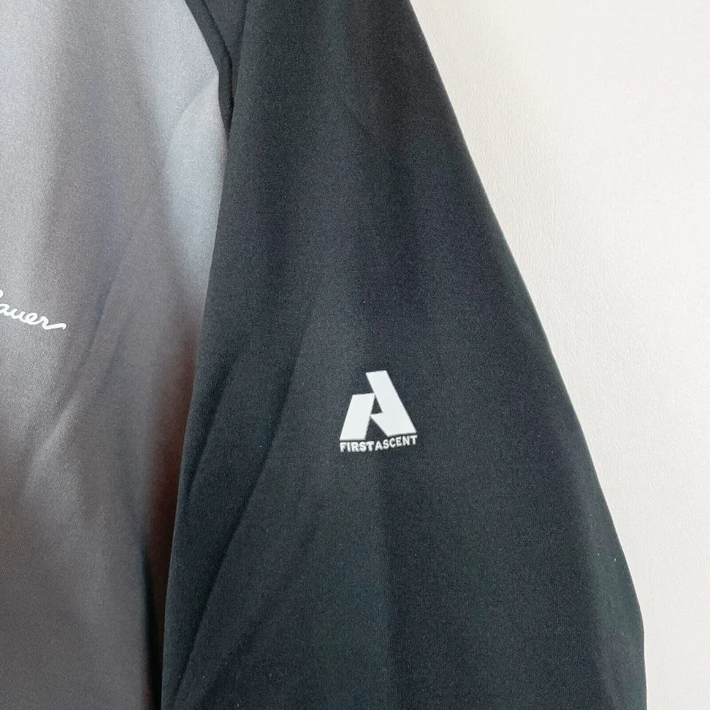 Eddie Bauer Outpace Storm HZ Mock 1/2-Zip Dark Smoke First Ascent XXL 2XL